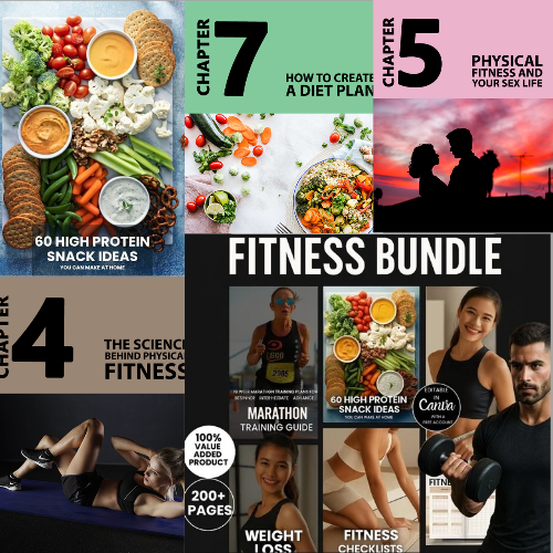 10k+ Ultimate Fitness Bundle.Fitness Planner and Fitness Ebooks,